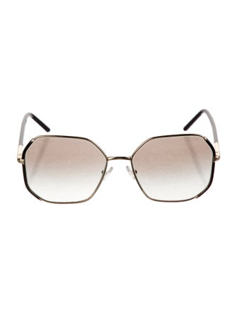 Prada Oversize Gradient Sunglasses