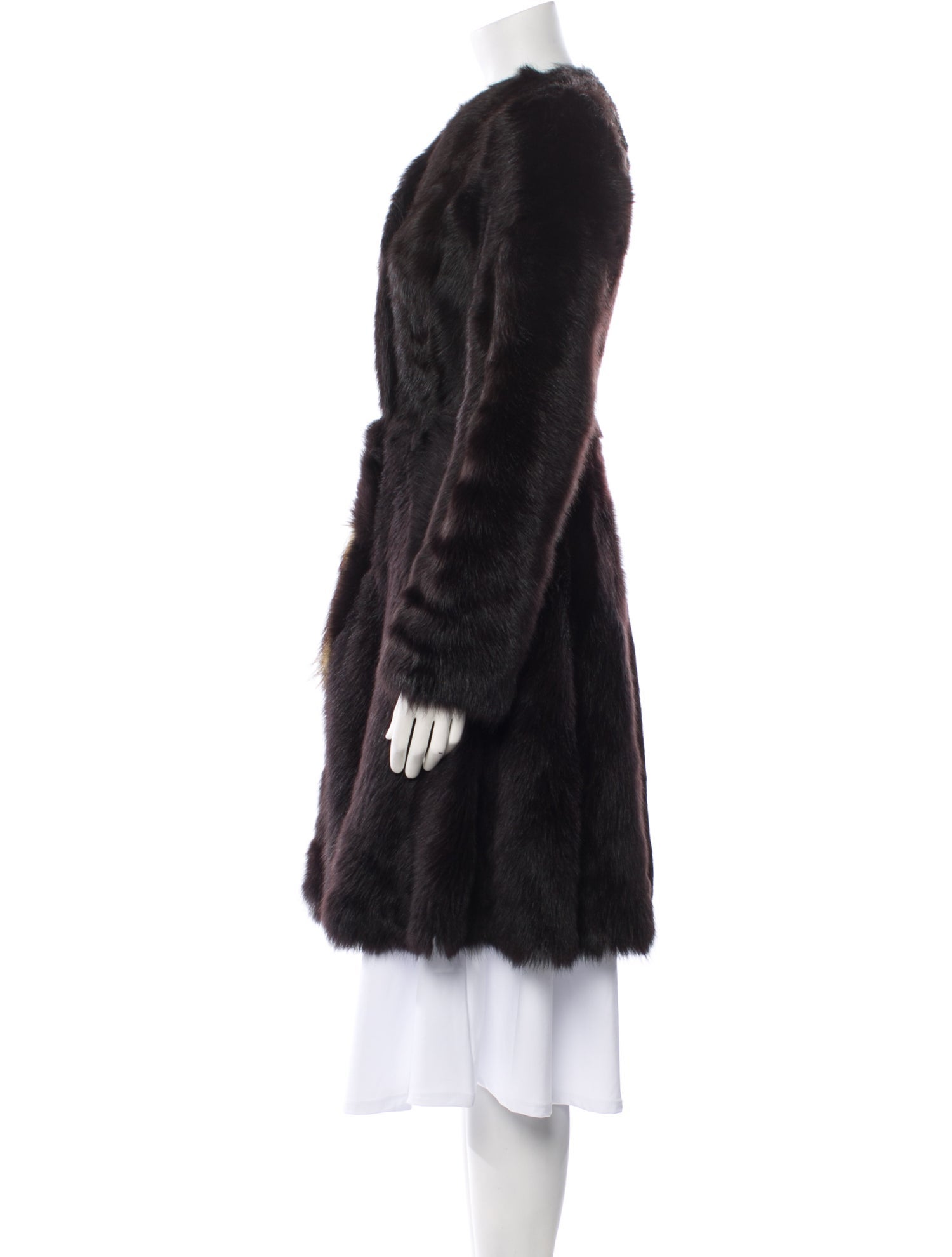 Prada Vintage 2006 Fur Coat