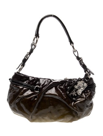 Prada Vernice Leather ombre patent leather flap