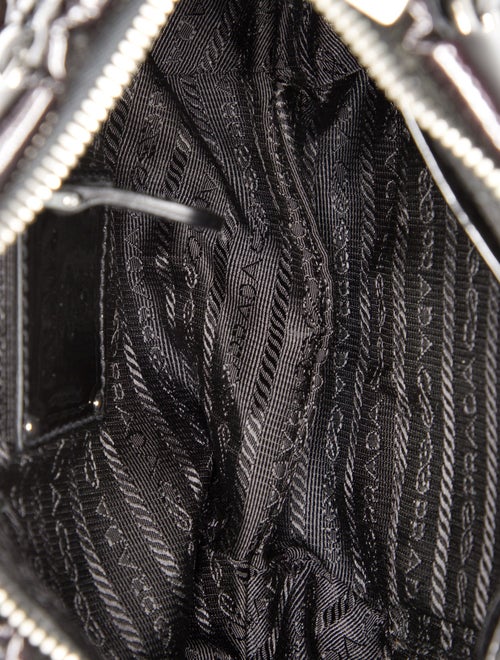 Prada Vernice Leather ombre patent leather flap