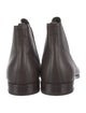 Prada Leather Chelsea Boots
