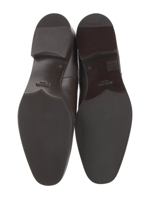 Prada Leather Chelsea Boots