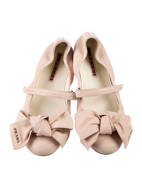 Prada Girls' Ballet Flats