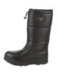 Prada Leather Rain Boots