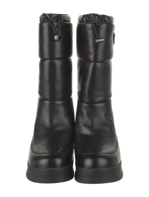 Prada Leather Rain Boots