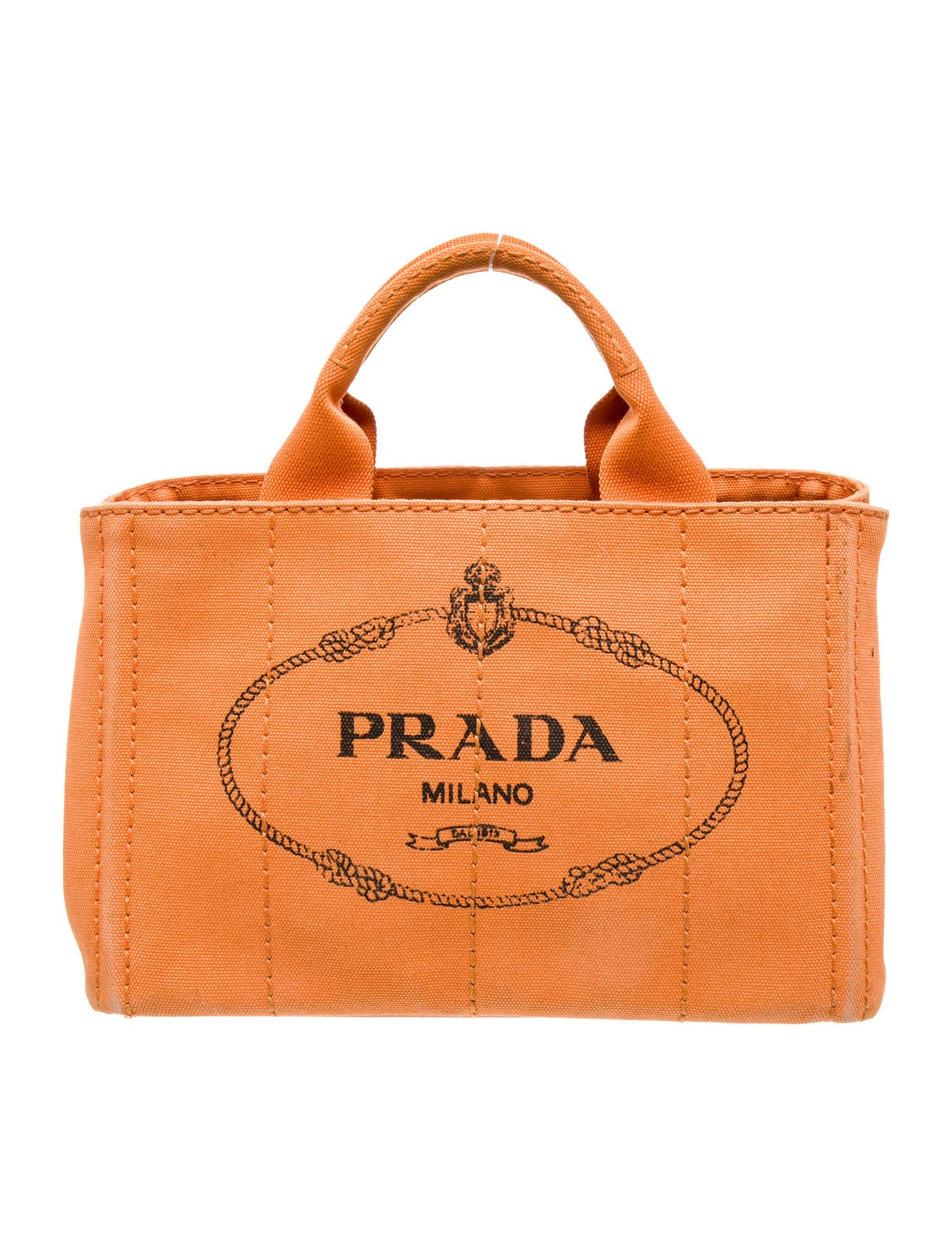Prada Signature Top Handle Bag
