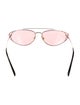 Prada Oversize Tinted Sunglasses