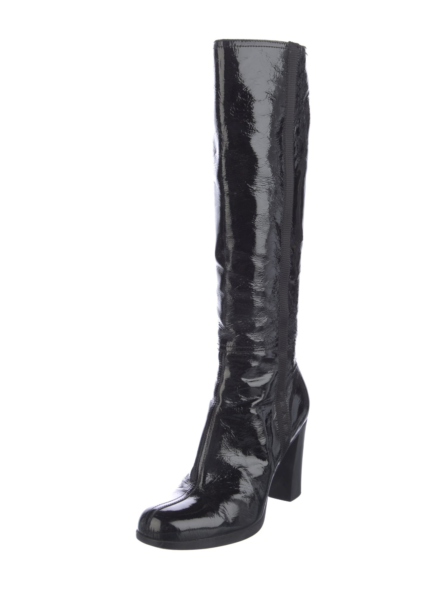 Prada Sport Patent Leather Boots