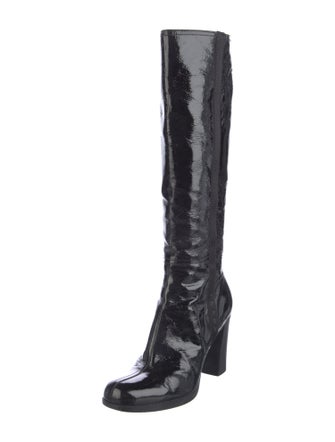 Prada Sport Patent Leather Boots