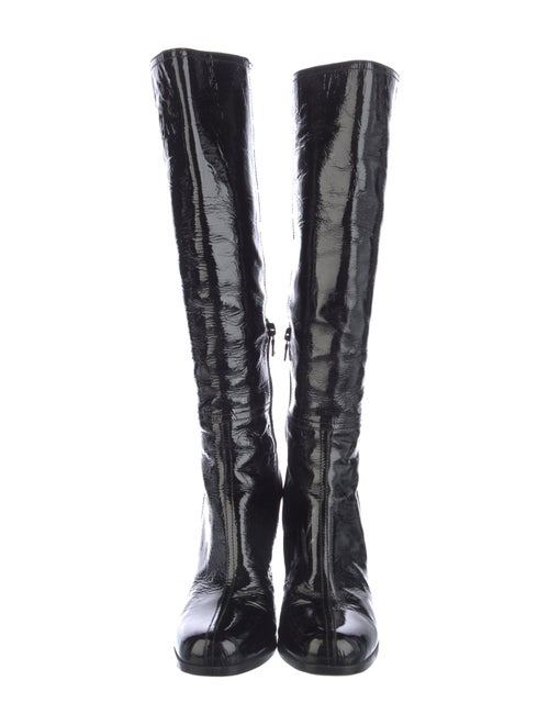 Prada Sport Patent Leather Boots