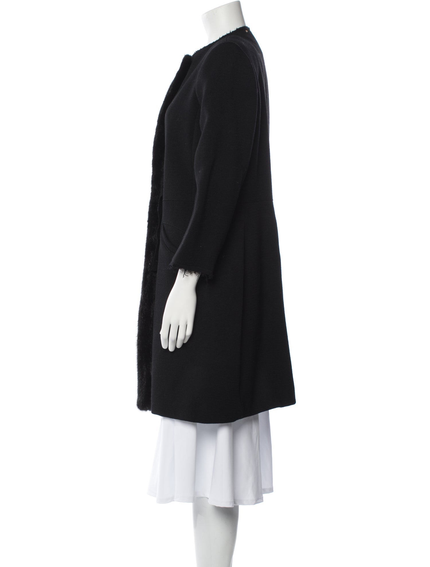 Prada Vintage 2004 Fur Coat