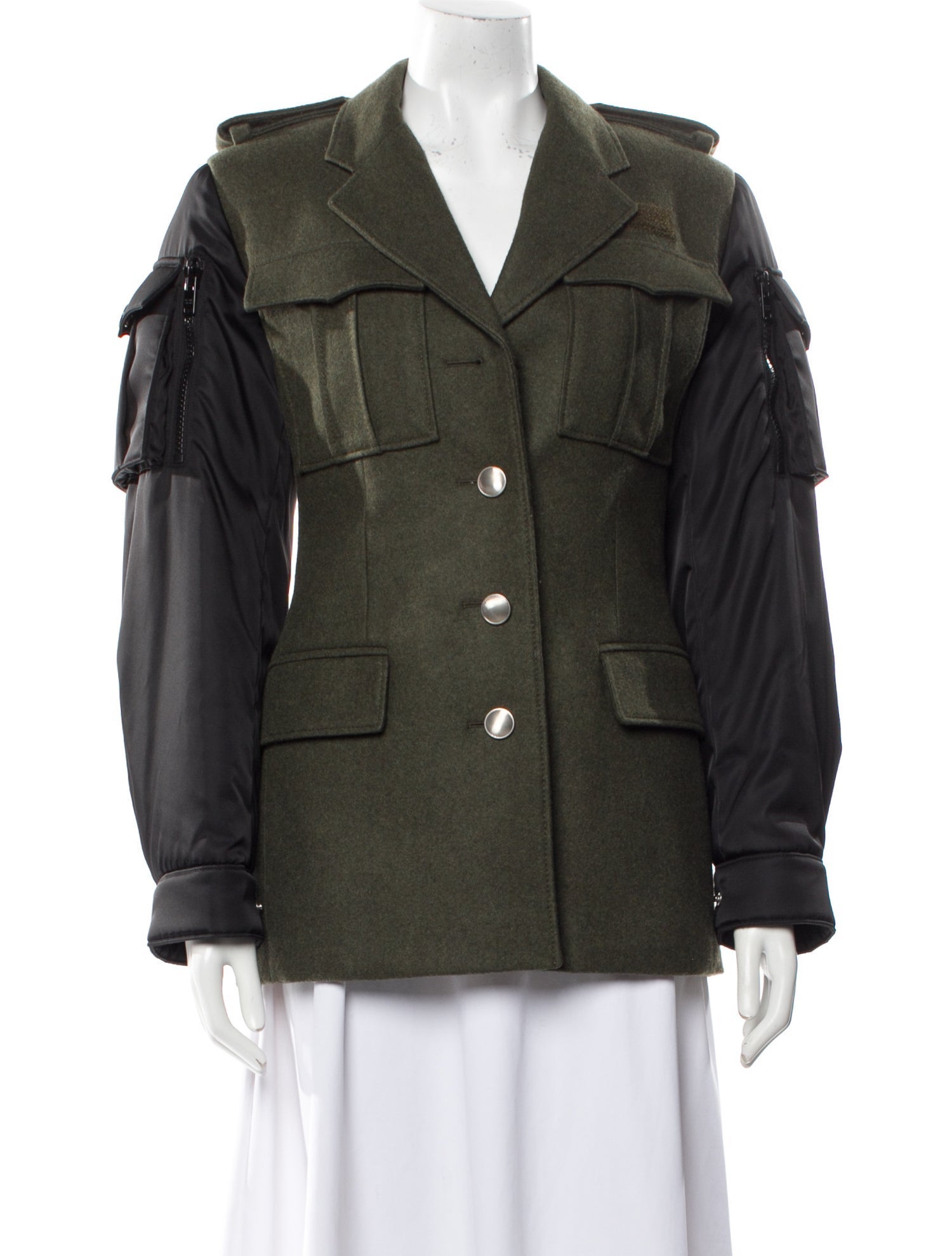 Prada 2019 Wool Utility Jacket