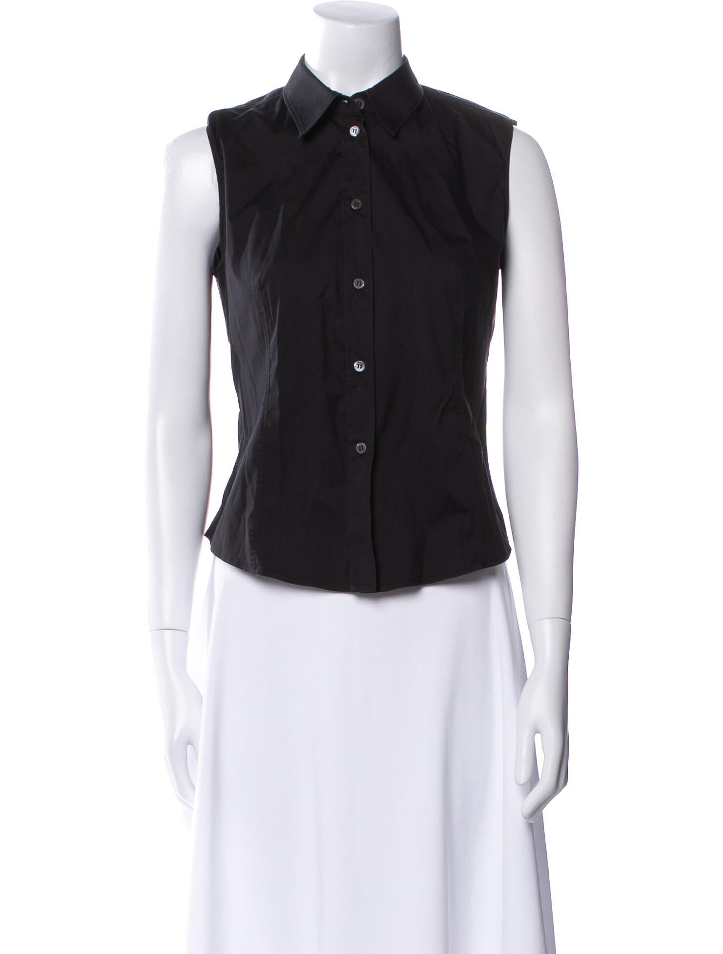 Prada Vintage Late 1990's - Early 2000's Button-Up Top