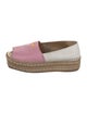 Prada Leather Espadrilles