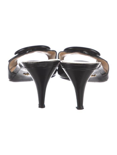 Prada Patent Leather Slides