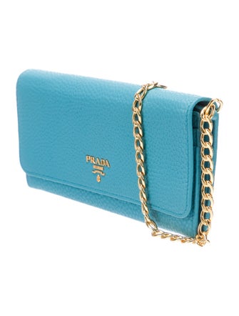 Prada Saffiano Leather Metal