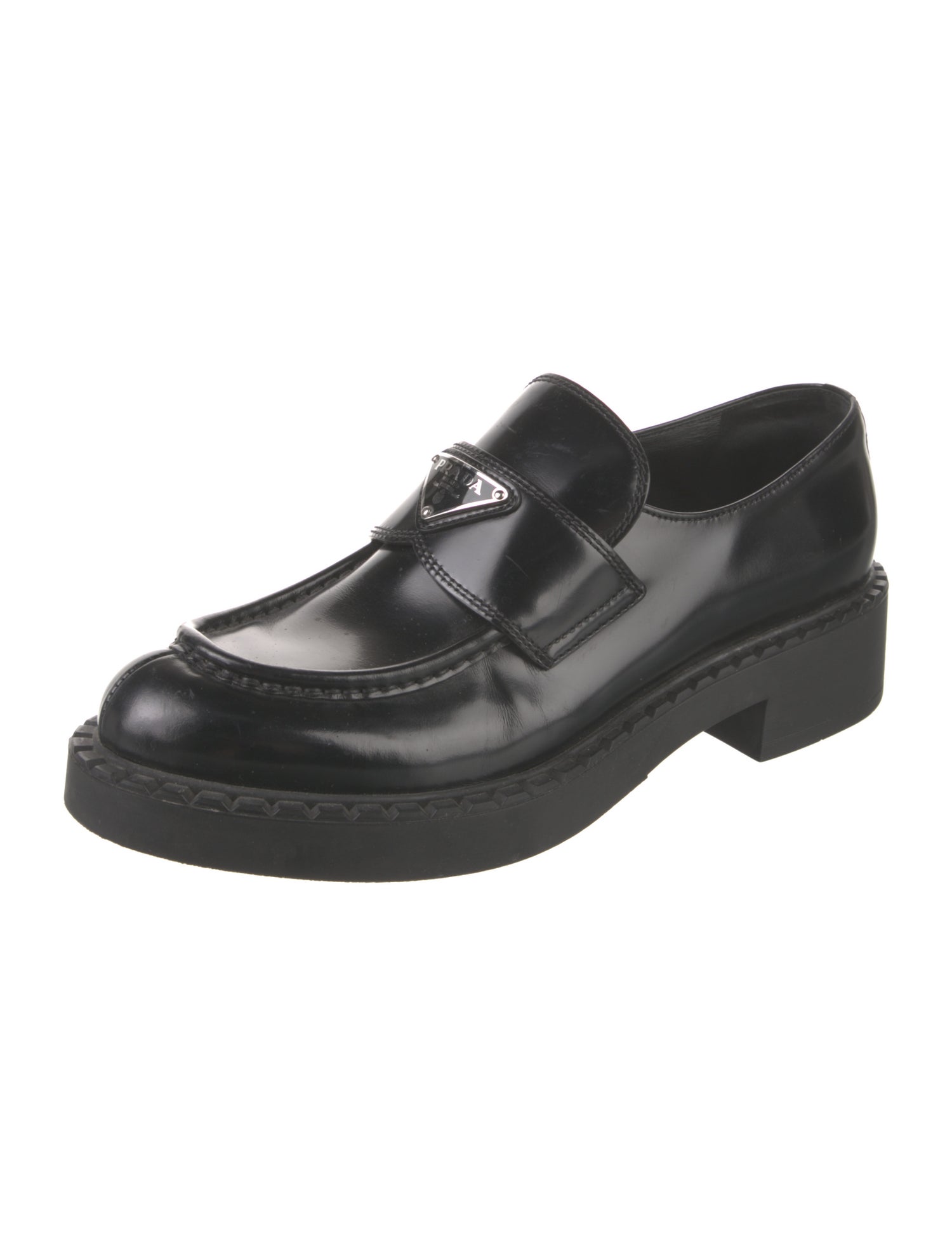 Prada Patent Leather Oxfords