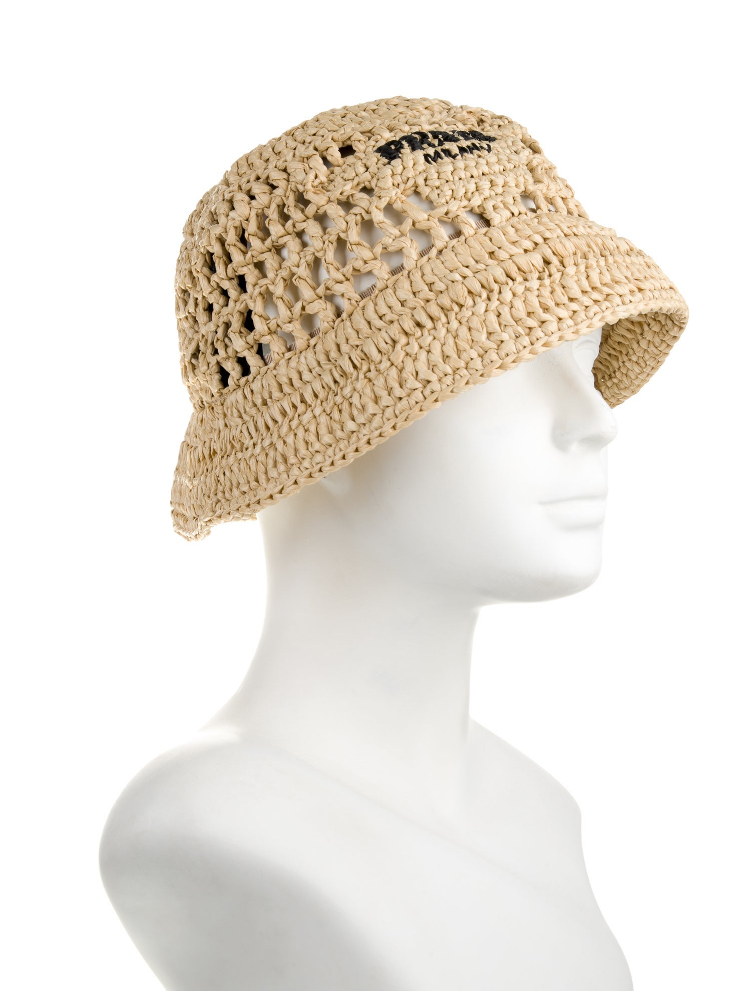 Prada Raffia Bucket Hat