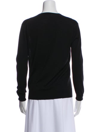 Prada Wool V-Neck Top