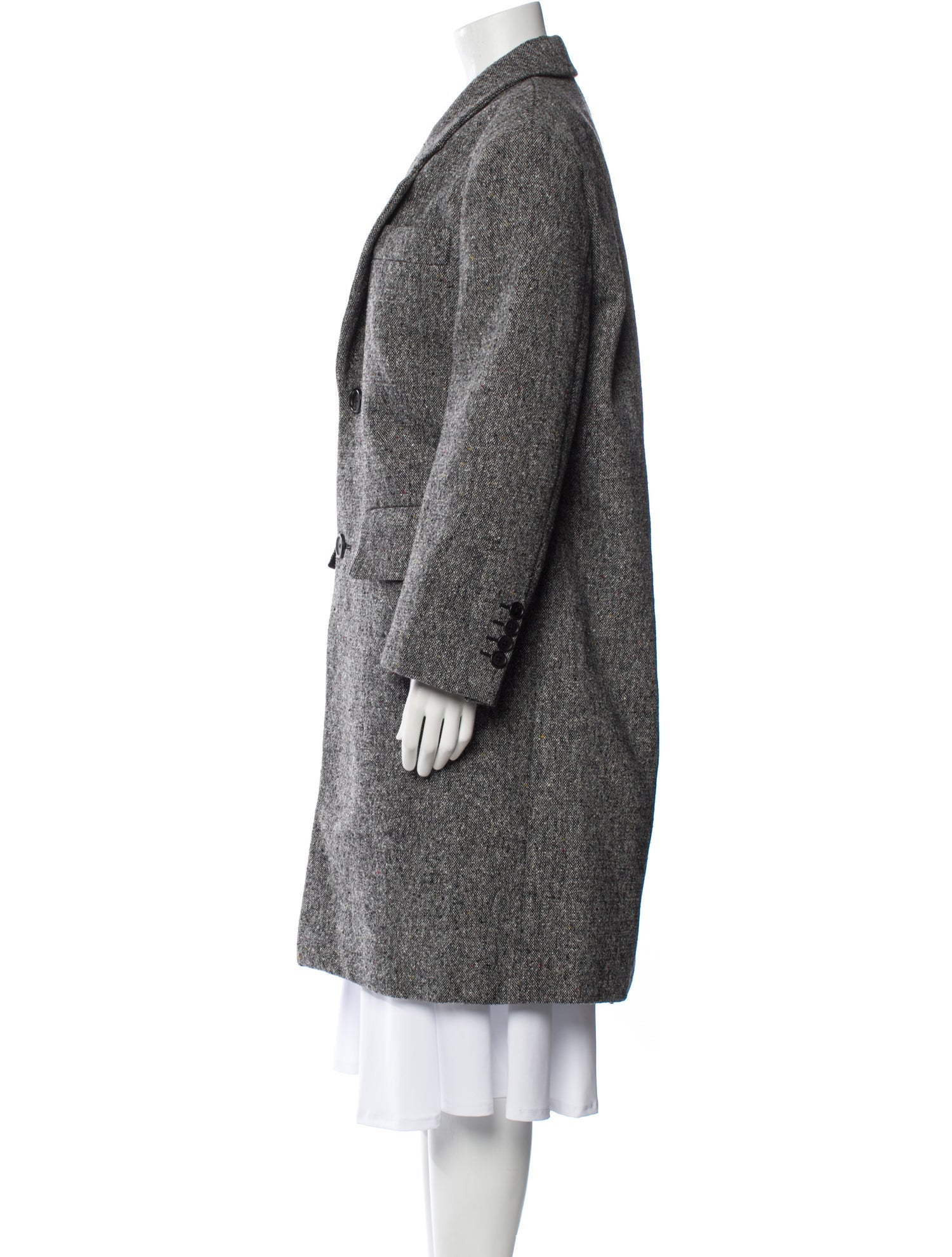 Prada 2020 Virgin Wool Peacoat