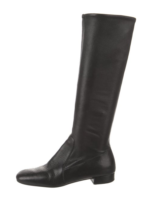 Prada Leather Riding Boots