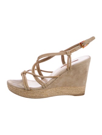 Prada Suede Espadrilles