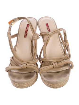 Prada Suede Espadrilles