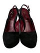 Prada Suede Slingback Pumps