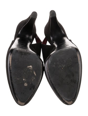 Prada Suede Slingback Pumps