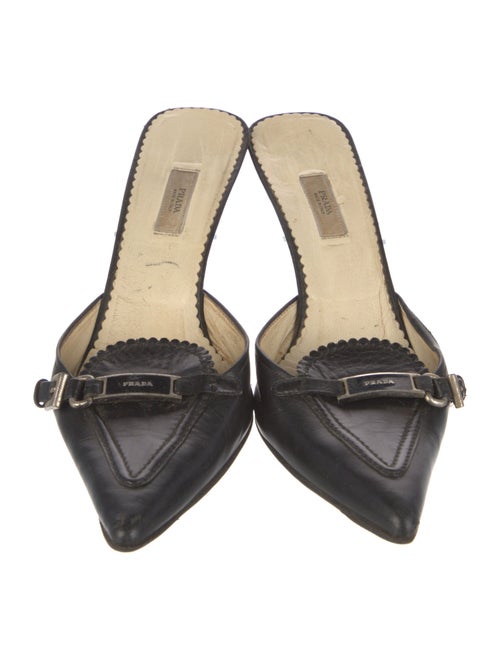 Prada Leather Mules