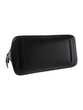 Prada Enameled Metal Triangle Top Handle Bag