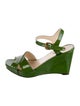 Prada Patent Leather Sandals