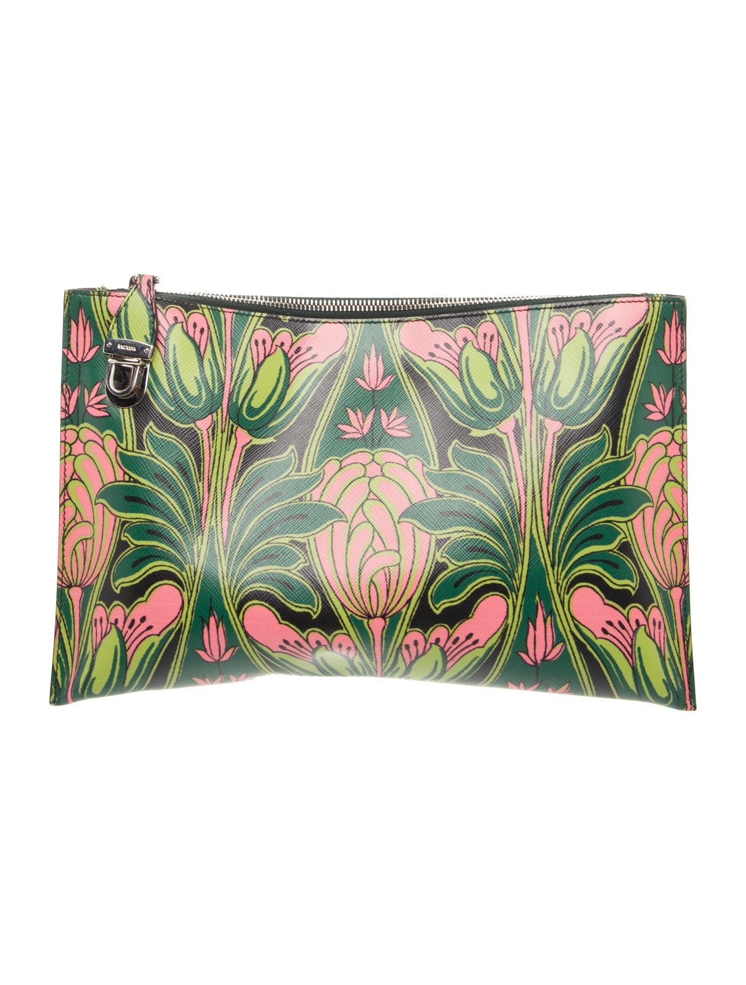 Prada Saffiano Leather Clutch