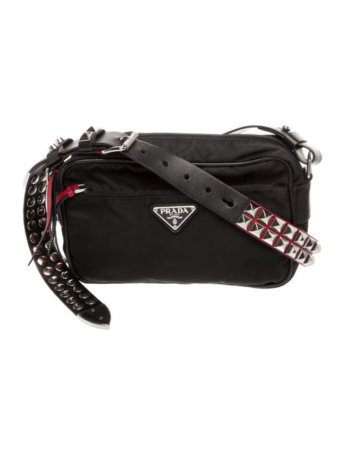 Prada Vela Nylon Crossbody Bag