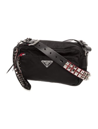 Prada Vela Nylon Crossbody Bag