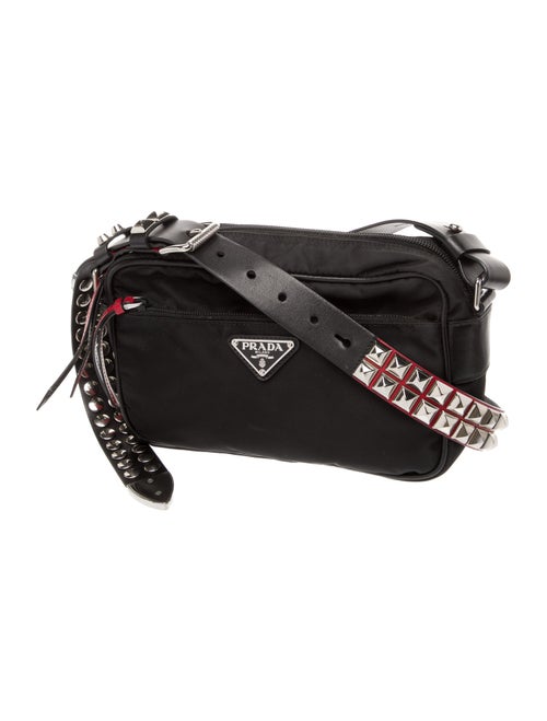 Prada Vela Nylon Crossbody Bag