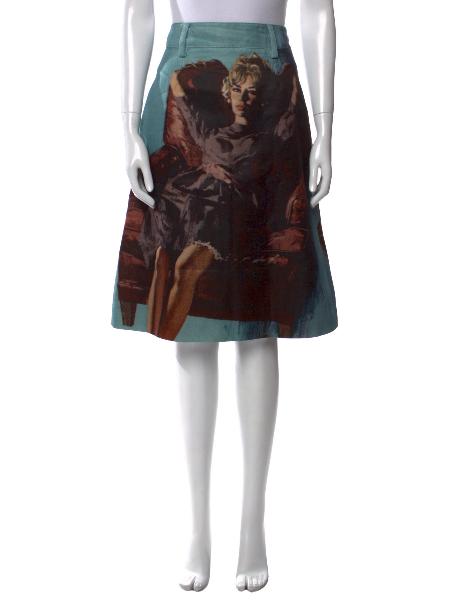 Prada 2017 Knee-Length Skirt w/ Tags