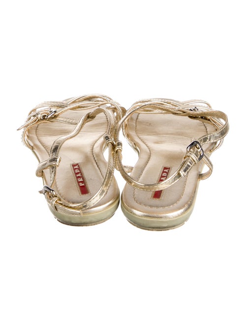 Prada Sport Leather Sandals