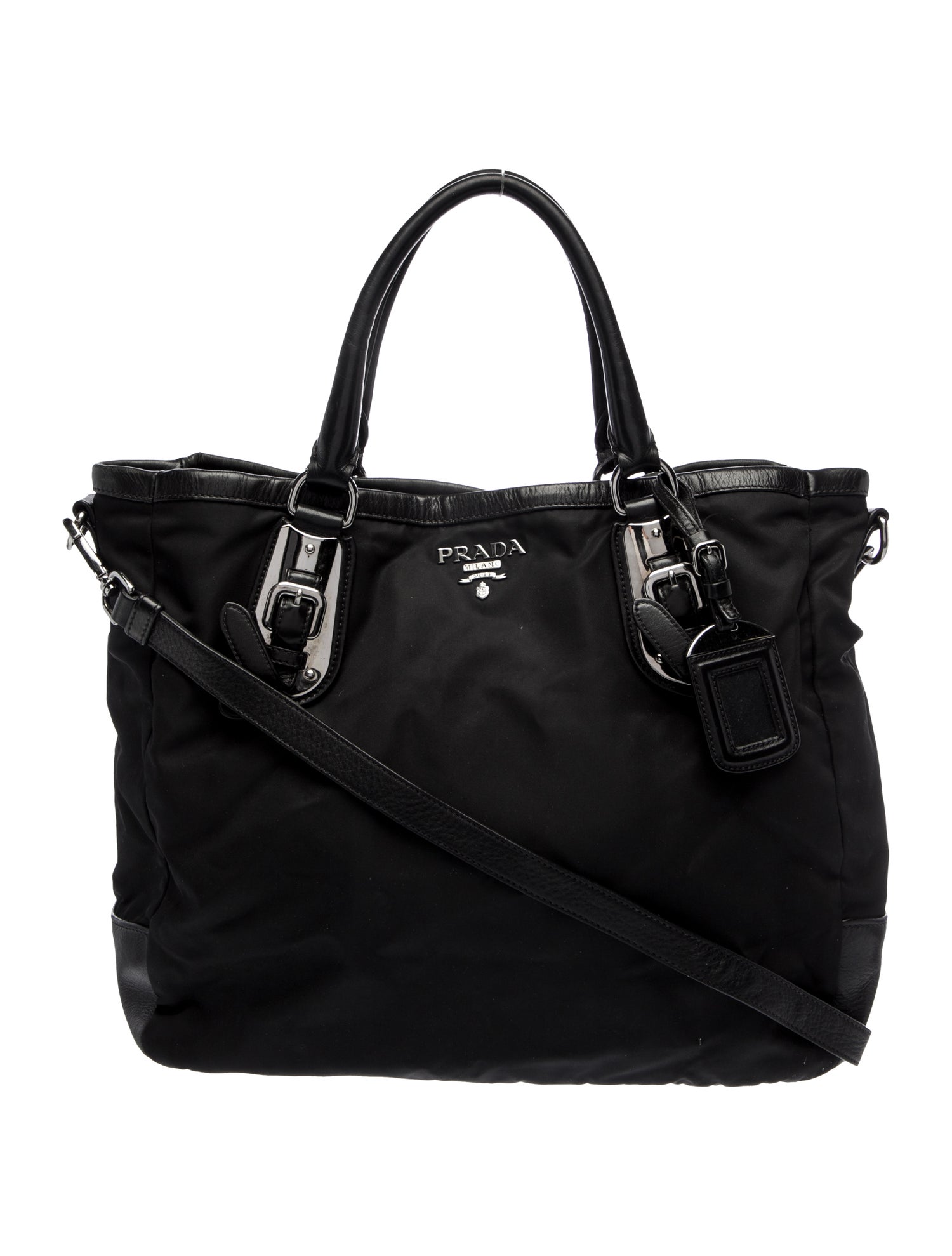 Prada Saffiano Leather Top Handle Bag