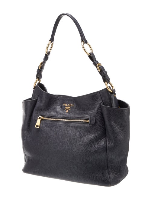 Prada Vitello Daino Leather Shoulder Bag