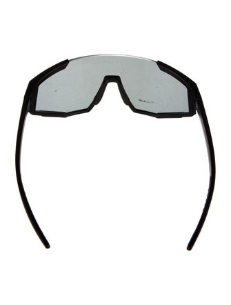 Prada Shield Mirrored Sunglasses