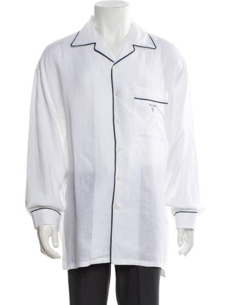 Prada 2022 Signature Logo Pajama Top