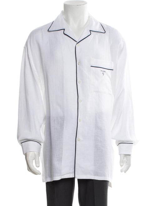 Prada 2022 Signature Logo Pajama Top