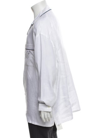 Prada 2022 Signature Logo Pajama Top