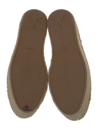 Prada Leather Espadrilles