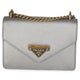 Prada Saffiano Metal Leather Logo Envelope Chain Bag
