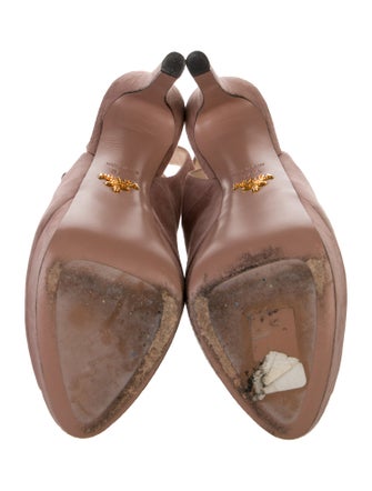 Prada Suede Slingback Pumps