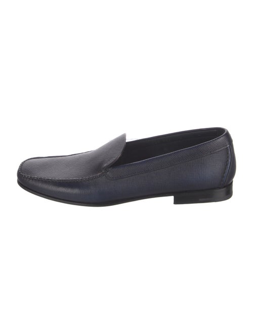 Prada Vitello Daino Leather Leather Dress Loafers