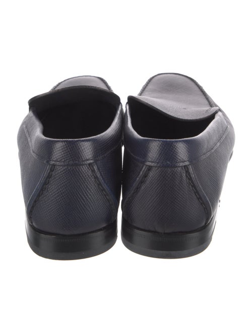 Prada Vitello Daino Leather Leather Dress Loafers