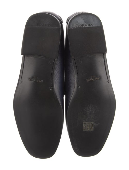 Prada Vitello Daino Leather Leather Dress Loafers
